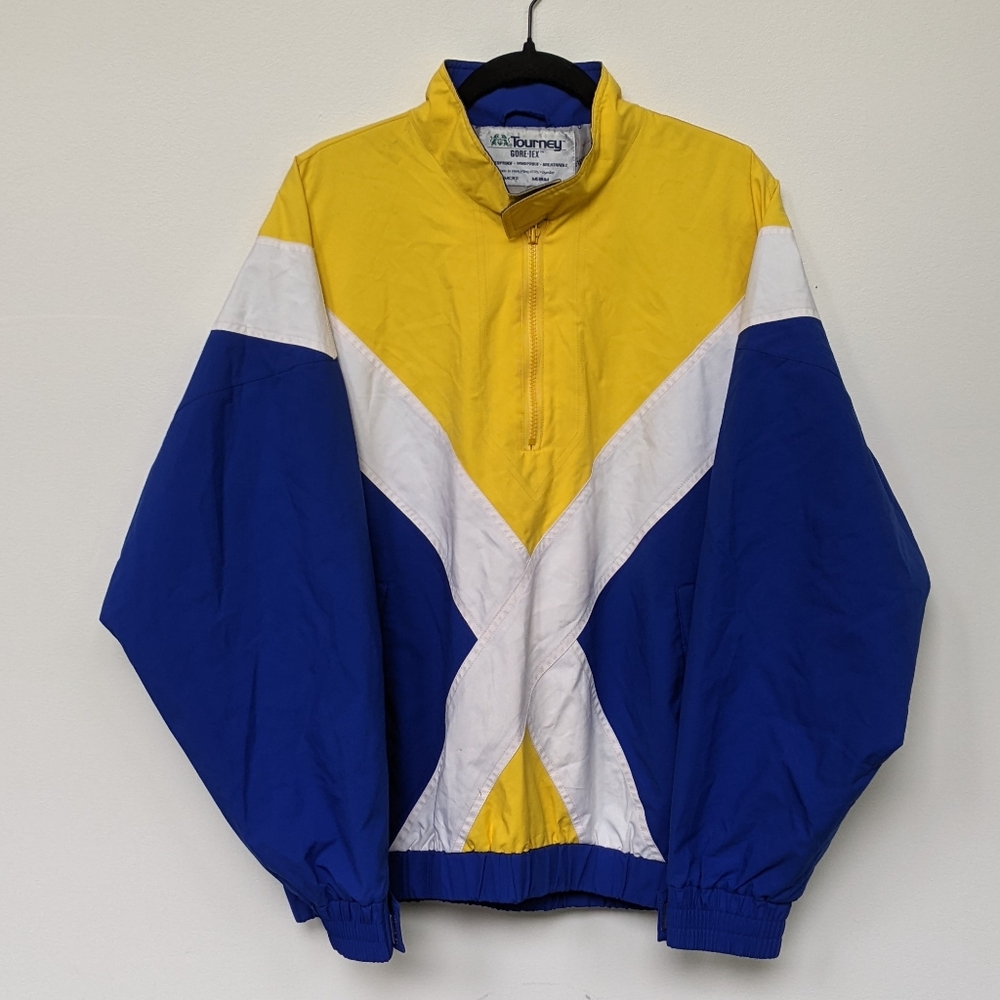 Tourney Gore-Tex Waterproof Breathable Windbreaker Retro